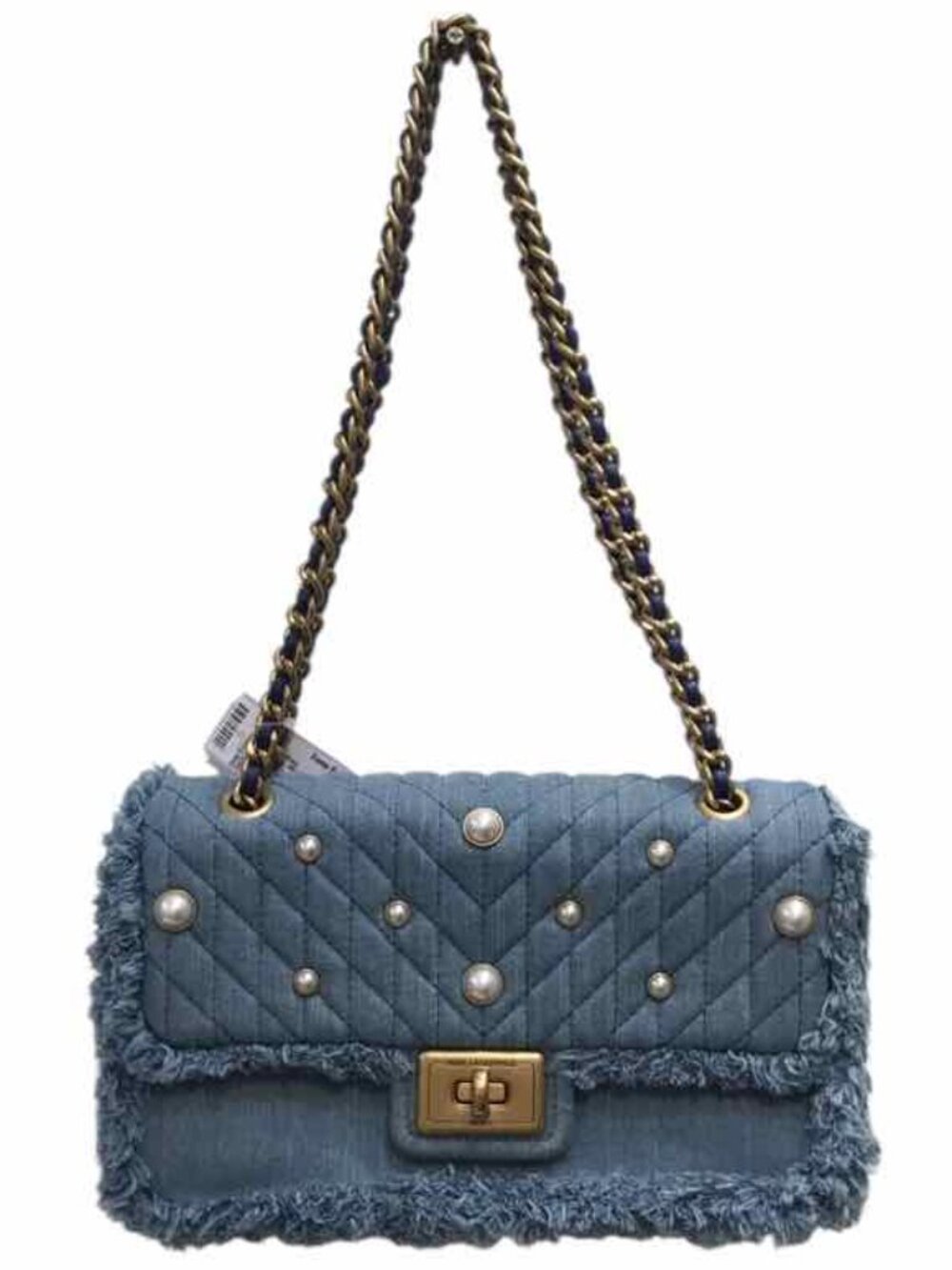 Karl Lagerfeld Clutch Blue Handbag